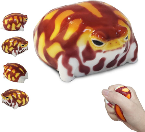 Taba Squishy Desert Rain Frog, Cute Animals Toys for Kids & Adults,