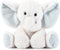TCBunny Baby Elephant Bedtime Stuffed Animal Plush Toy Gift, 11", Kids, Amy (White)