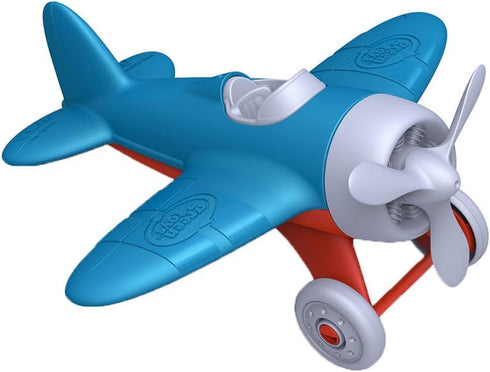 Green Toys Airplane - BPA, Phthalates Free, Blue Air Transport Toy for