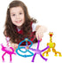 Veakeqe 16 PCS Telescopic Suction Cup Giraffe Sensory Toys, Pop Tube Fidget Toys Bulk for Toddlers, Kids Travel, Easter