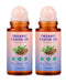 XPDGVS Organic Castor Oil Roll On - 2PCS 100% Pure Cold-Pressed, Hair, Face