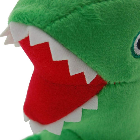 Happy Trees George Dinosaur Plush Stuffed Toy - Cartoon Dinosaur Doll, 6.7"