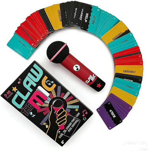 Generic Mic Karaoke Party Game - Hilarious Singing Challenge for Families & Friends