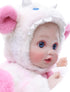 18inch 3+ Baby Dolls, Large Realistic Cute Soft Body Baby Doll Real Life Baby Dolls with Accessories for Year Old Girls