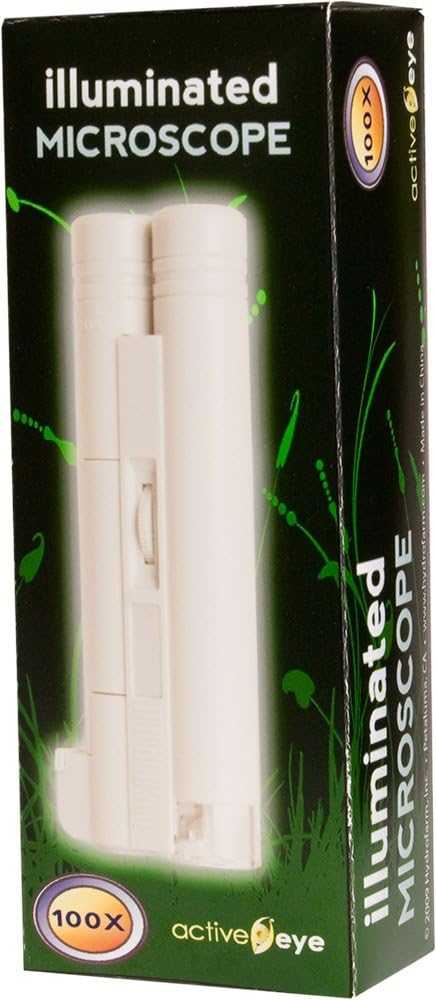 Hydrofarm Active Eye AEM100 100x Magnification Microscope, 4-1/2-inch Length by 7-1/4-inch Width