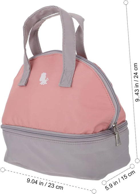 ibasenice Portable Breast Milk Storage Bag for Travel Insulated Cooler Pouch Adjustable Strap Milk Organizer