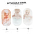 Non-Slip Mesh Bath Support Rack for Newborns - Comfortable Bathtub Seat