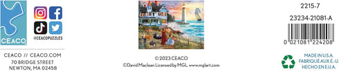 Ceaco - David Maclean - 300 Piece Picking Wildflowers Jigsaw Puzzle