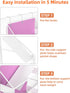 6 Over the Door Organizes- Tier Stuffed Animal Storage, Bathroom Organizers and Storage, Swing-proof Hanging Organizer