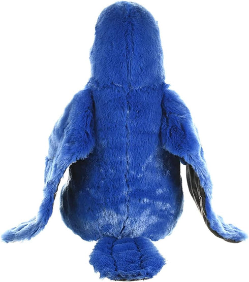 12 Inches, Wild Republic Hyacinth Macaw Plush, Stuffed Animal, Plush Toy, Gifts for Kids, Cuddlekins Blue