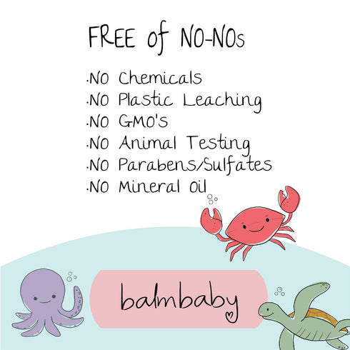 (2-Pack) Diaper Balm by Balm Baby Natural Diaper Rash Cream & Multipurpose Baby Skin Ointment with Calendula, Vegan