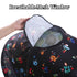 LweiPsqLin UPF50+ Baby Stroller Sun Shade - Waterproof Blackout Cover | Lightweight Lycra with Ventilated Mesh | Fits