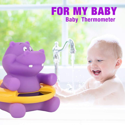 Generic 2 1 Kids Bath Bath Temperature Measurement in Baby Bath Thermometer LED Temperature Display Floating Cute