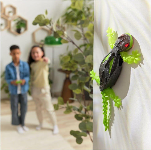 6070281 4 4 HEX Bots - WALLCRAWLER Gecko: Lagarto GECO Wall Climber - Rechargeable Remote Control Robot - - Gift