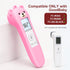 Zalcerin Cute Bear Silicone Thermometer Case Compatible with GoodBaby No-Touch Thermometer, Soft Anti-Drop Protective
