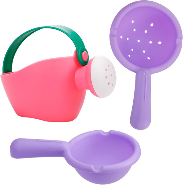 Bath Toys for Toddlers Age 1-3, 3 Pack Baby Bath Tub Water Table Toys, Soft Mold Free Fun Tactile Training Gifts