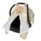 Hcpwzrf Dog Paw Print Brown Baby Car Seat Cover & Nursing Cover -