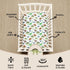 FIGEPO 4 Pack Pack Pack Baby Boy N Play Mini Crib Sheets Soft Fitted Baby Boy Mattress Covers Construction Truck