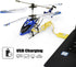 S107/S107G 3CH 3.5 Cheerwing Phantom Channel Mini RC Helicopter with Gyro Blue