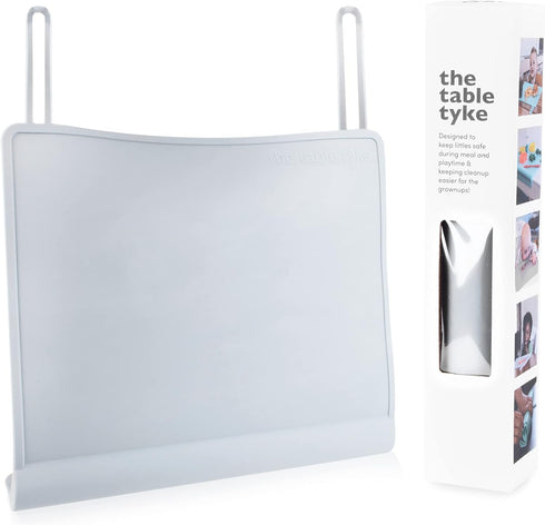The Table Tyke Table Tyke Placemat XL Silicone Baby Placemat with Teething Edge Bumper - Waterproof Toddler Table Mat
