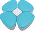 NOENNULL 4 180ml Baby Formula Dispenser Portable Compartments Milk Powder Dispenser Container Non Spill Strong Seal