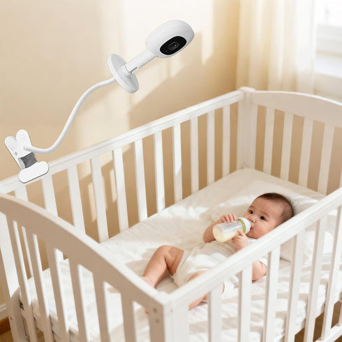 Pyfhy 15.7in 1/4 360 Flexible Baby Monitor Mount Compatible with Nanit Pro Smart Baby Monitor & Flex Stand, Also