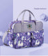Large Capacity Diaper Tote Bag Organizer - Portable Baby Nappy Handbag