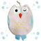 Olivia The Owl Washcloth - Animal Shape Cotton Mitt - Bath Glove for Kids - Cute Puppet Bath Glove (Pink, Blue)