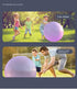 36'' Water Filled Bubble Ball - Inflating TPR Ball for Adults, Creative Water Injection Bubble Toy for Outdoor Fun
