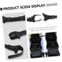 Adjustable Dual Connector for Baby Stroller, 3pcs Universal Aluminum Tube Car Accessories for Twins Stroller