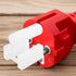 Angoily 100Pcs Plug Outlet Cover, 3 Prong Proof Electrical Safety Caps for Home - 0.79 * 0.98 * 0.59 inches