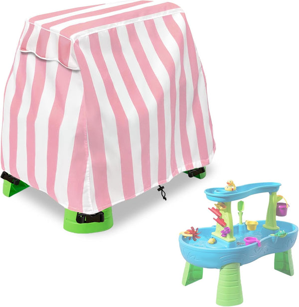 Kids Water Table Cover for Step 2 - Outdoor Water Table Toys Cover for Toddlers 1-3, Cute Colors and Patterns