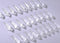 H&D 50pcs 38mm Crystal Icicle Pendant Chandelier Prisms Drops Lamp Candle Holders
