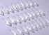 H&D 50pcs 38mm Crystal Icicle Pendant Chandelier Prisms Drops Lamp Candle Holders