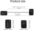 Fridge Lock 2 Pack, Heavy Duty Combination Refrigerator Lock for Cabinets, Windows, and Child Safety