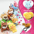 24PCS Small Stuffed Animals Plush Toys Set, Little Mini Animal Plush Toy Animals Keychain for Kids Easter Eggs Filler, Classroom School Exchange Prize, Valentines Day Gifts