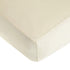 American Baby Company 100% Natural Cotton Fitted Crib Sheet, 52" x 28", Ecru, for Boys and Girls