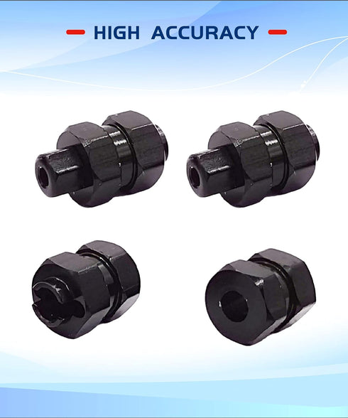 Aluminum Alloy 7mm RC Wheel Hex Hub Spacer with 9.5mm Offset Extension 4Pcs for AXIAL SCX24