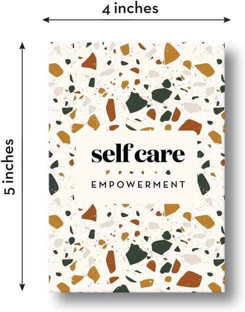 Allura & Arcia Empowering Self Care Questions - 52 Stress Relief Cards for Meditation, Mindfulness, Yoga