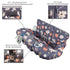 Cozy Shopping Cart Cover for Baby/Toddler, High Chair Cover, with Removable positioner, Dark Blue