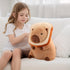 Cute 12 Inch Capybara Plush Doll with Bread Stuffed Animal for Kids Adults
