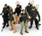 Boley 6-Pack Elite Force Army Men Toy Set - Figurines and Accessories for Kids Ages 3 and Up!