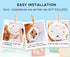 Talking Hamster - Interactive Stuffed Plush Animal Toy with Cute Sound Effects, Best Buddy for Kids (Brown)