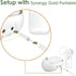 S1 S2 Maymom Tubing Adapter Compatible with Spectra Synergy Gold Dual Adjustable Electric Breast Pump; Pump Parts