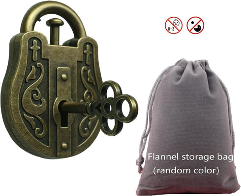 Lock and Unlocking 3D Brain Teasers Puzzles, Classic Toy Cast Metal Disentanglement Puzzles