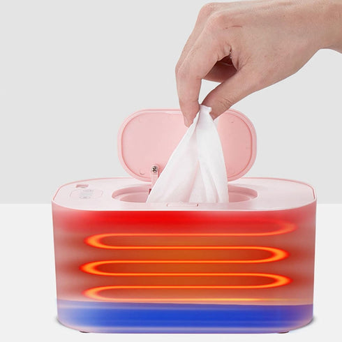 Plplaaoo Baby Wipe Warmer with Temperature Control Portable Wipe Warmer for Car and Home Use USB Powered Baby Wet Wipes