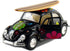 1967 5 Inch 1:32 (SetOf4 KiNSMART - Volkswagen Classic Beetle Scale Die Cast Metal Model Toy -Surfboards)
