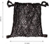 Stroller Caddy Organizer with Extra Large Storage Space, Universal Fit Cargo Net Mesh Hanging Bag for Diapers