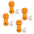 MECCANIXITY Wheel Hex Hub Adapter with Mount Cap Plug, 17mm to 30mm Thicken Extension for RC Car Truck Tires