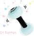 June Garden 6" My First Dumbbell - Plush Baby Rattle Toy - Safe Soft Barbell Workout Toy for Infants Boys and Girls - Pink